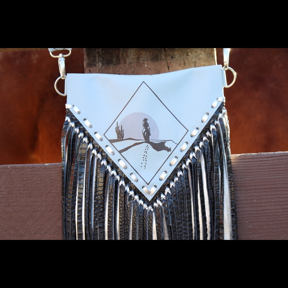 Leather Cross-Body Purse